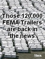 The FEMA trailers are back in the news because some of them are being auctioned-off, sparking concern among  environmentalists and health officials.